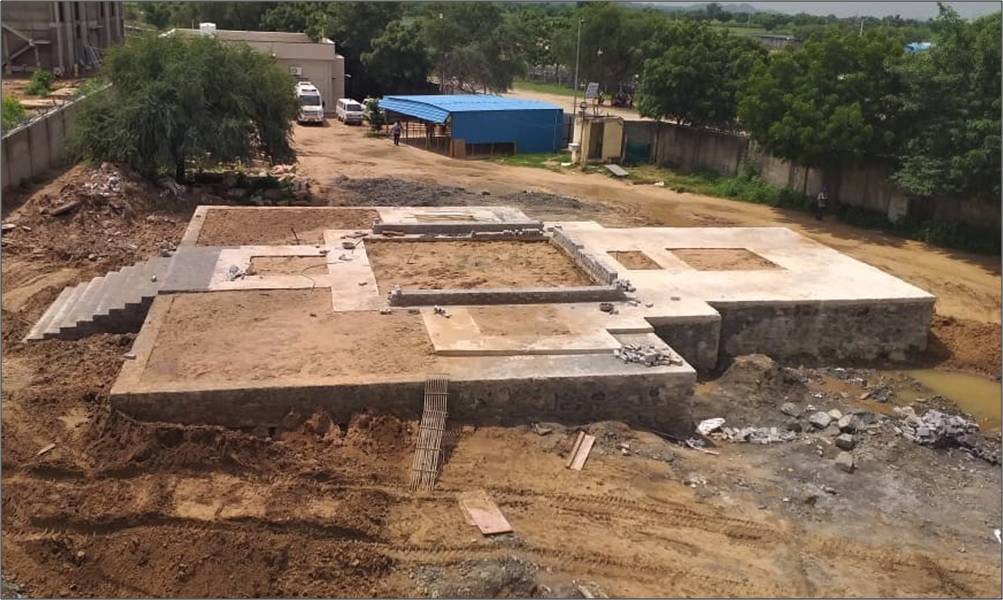 Ramdarbar Temple Foundation Work