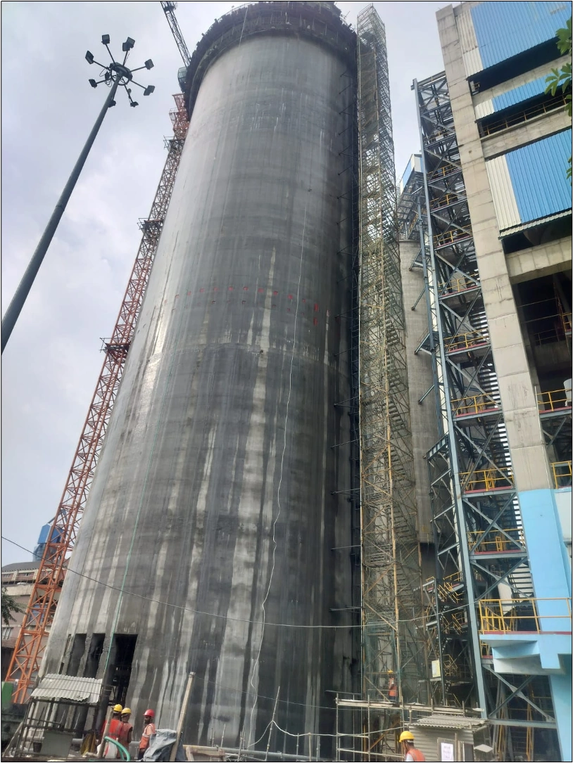 Construction of Cement Silo With Pilling (Dia – 18 Mtr, Height 62 Mtr)