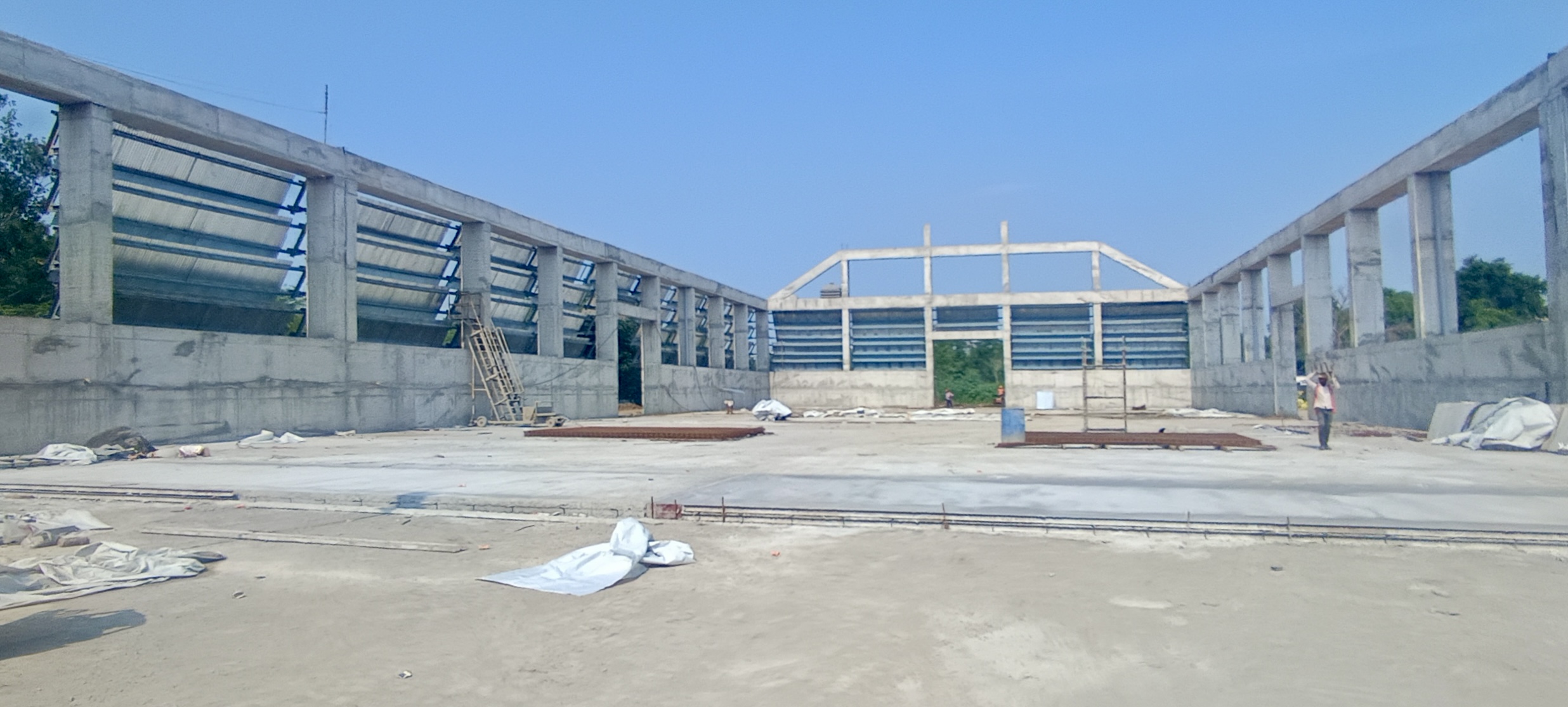 Construction of CFA Shed, Roads and Drains