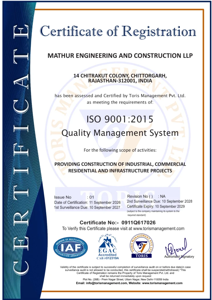 ISO Certificate